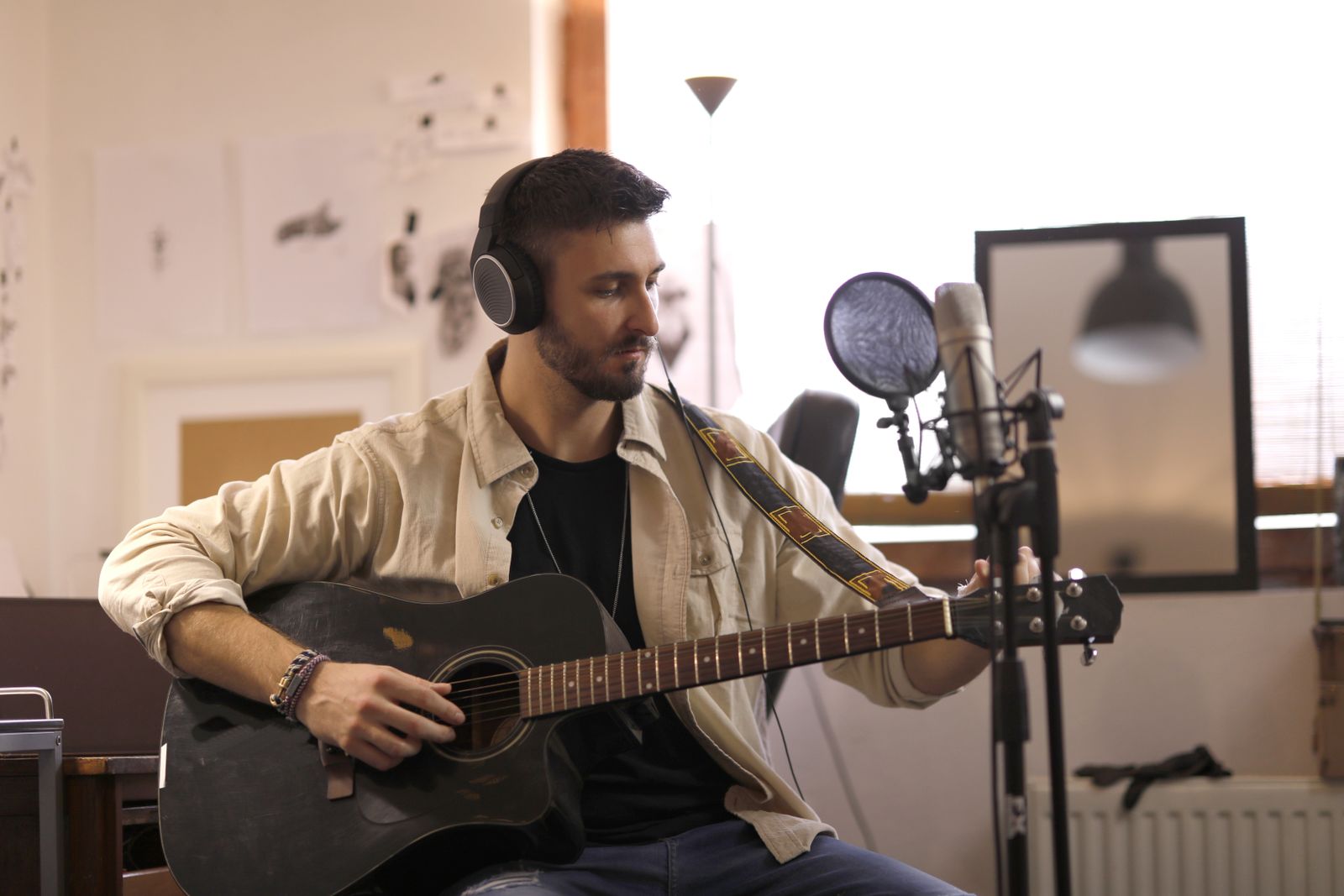 Peut-on enregistrer un album dans un salon ?